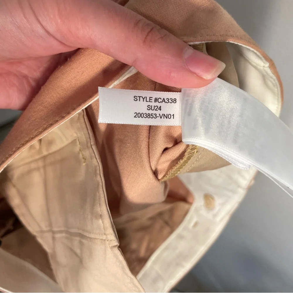 NWT J. Crew Tan Belted 3